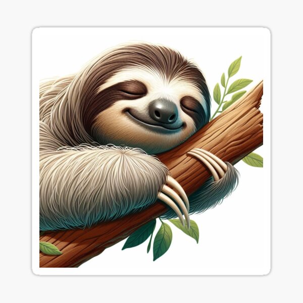 Sloth 2 Sticker