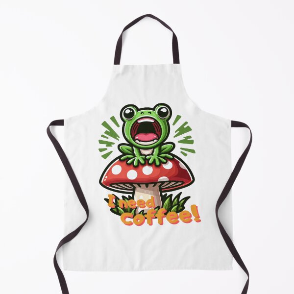 Item preview, screaming froggy: Coffee Withdrawal Symptoms designed and sold by Digital Dreams Arts.