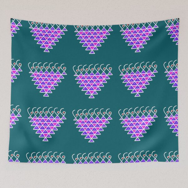 Item preview, Saraswati Kolam - Dot kolam/muggu/sikku kolam designed and sold by ShreecreatE.