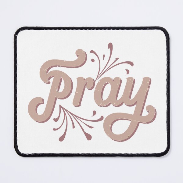 Item preview, Philippians 4:67 Christian Typography - Pray designed and sold by HahaHandlesHub.