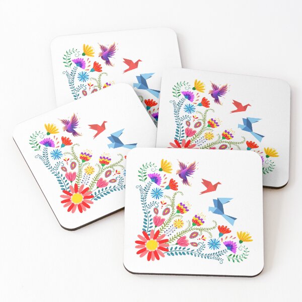 Item preview, Abstract Birds and Flowers designed and sold by tomorrowsart.