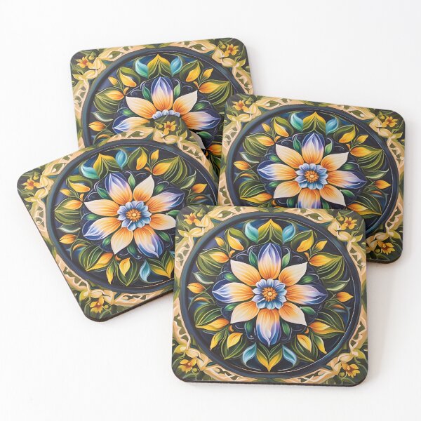 Item preview, AI Creations: Medallion Floral Mandala designed and sold by PalatianCreation.