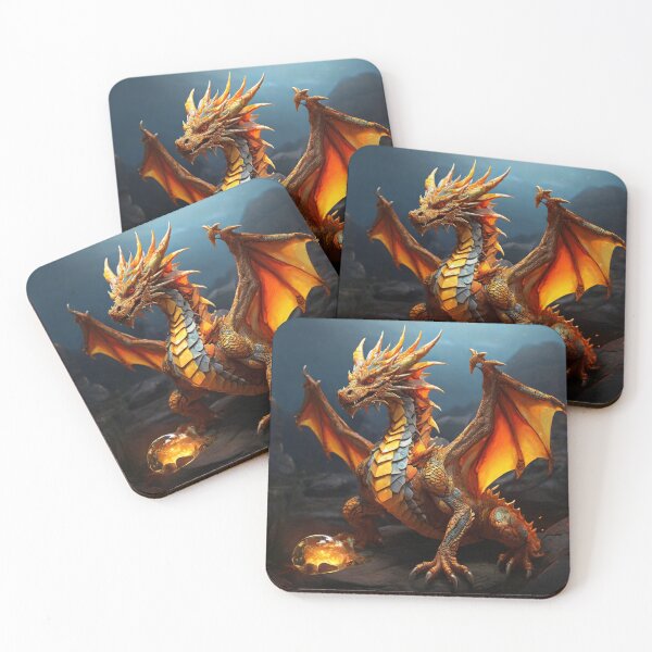 Item preview, African Sun Dragon | Bringer of Radiance designed and sold by MysticFable.