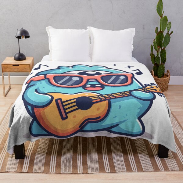 Item preview, Kawaii Jubilant Cyclops With Sunglasses designed and sold by CanvasCutie.