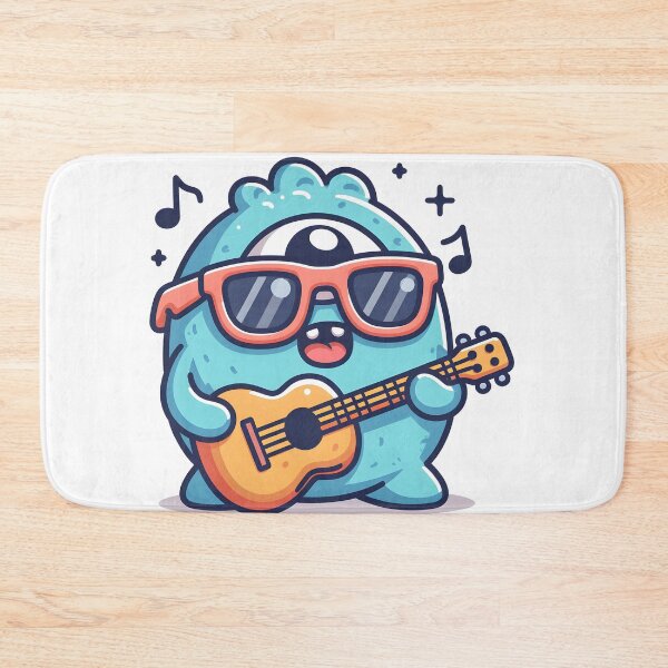 Item preview, Kawaii Jubilant Cyclops With Sunglasses designed and sold by CanvasCutie.