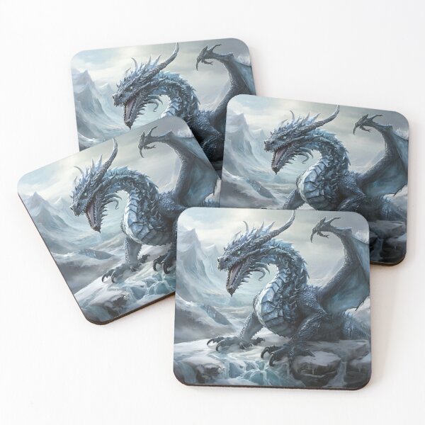 Item preview, Norse Frost Wyrm | Guardian of the Frozen North designed and sold by MysticFable.