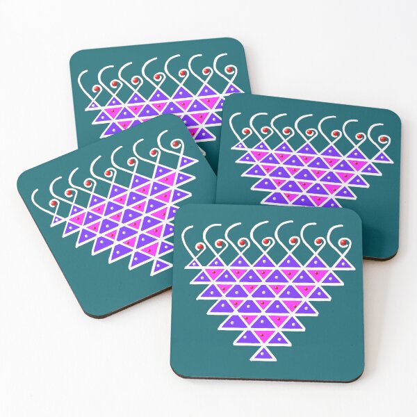 Item preview, Saraswati Kolam - Dot kolam/muggu/sikku kolam designed and sold by ShreecreatE.
