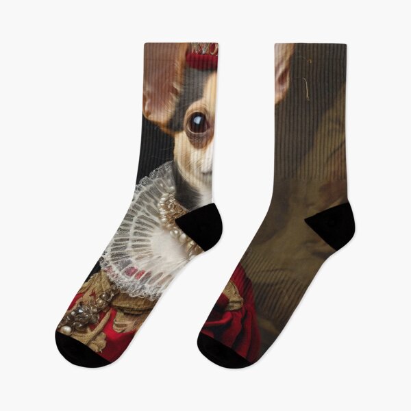 Item preview,  Her royal Highness Empress Enchilada de Chewchu - Regal Chihuahua king portrait art designed and sold by Vintage Designs +.