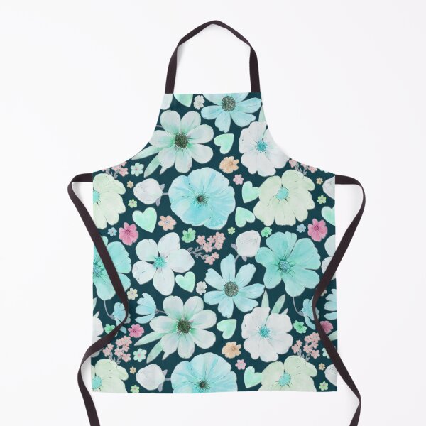 Item preview, Joyous Light blue Flower pattern designed and sold by HanliesArt.