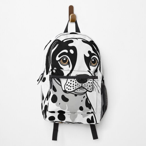 Item preview, Dalmation Puppy Illustration Minimalist Dog Drawing Cute Portrait designed and sold by Michael Voyler.