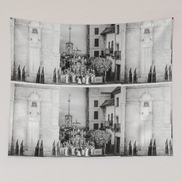 Item preview, Religious Procession Model Making Cordoba Black and White designed and sold by eddiebarronshop.