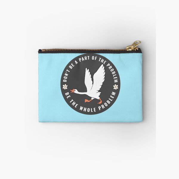 Item preview, Don't Be A Part Of The Problem Be The Whole Problem | Funny goose, Funny Sticker For PC, Hydroflask, Hardhat, Toolbox, laptop computer iPad designed and sold by JustGift.