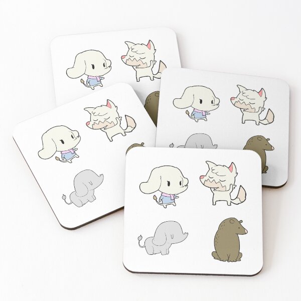 Item preview, cute kawai animals to accompany you during your days designed and sold by huape.