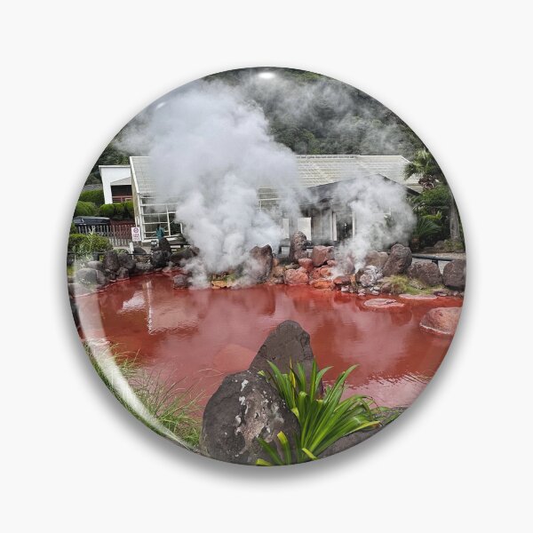 Item preview, Red Onsen in Beppu, Japan designed and sold by lillifee3000.