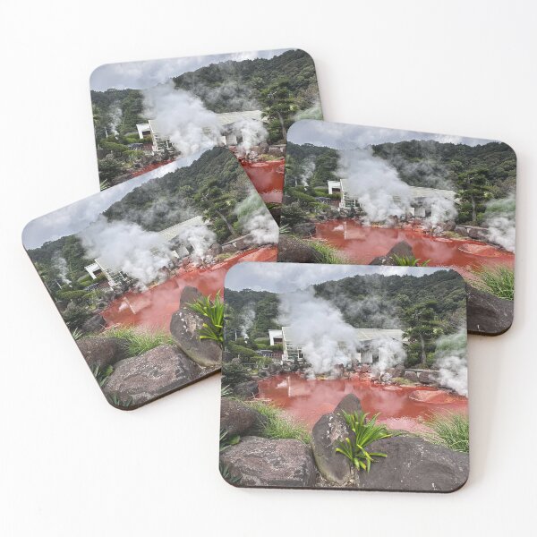 Item preview, Red Onsen in Beppu, Japan designed and sold by lillifee3000.