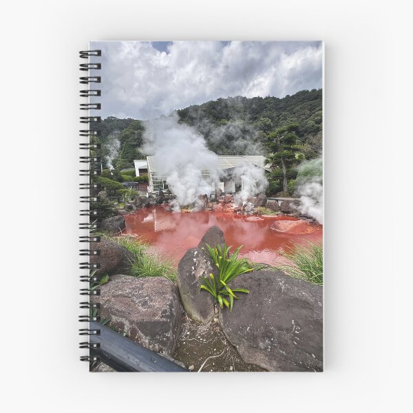 Item preview, Red Onsen in Beppu, Japan designed and sold by lillifee3000.