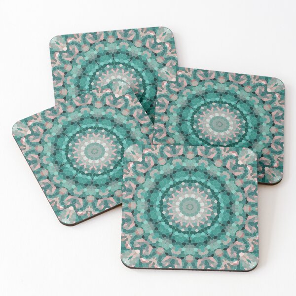 Item preview, Kaleidoscope Distortion Mosaic Tiles designed and sold by ObsidianDaz.
