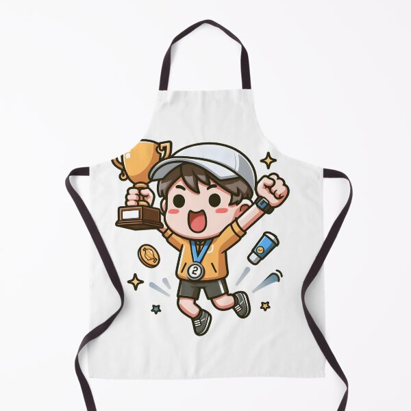Item preview, Kawaii Athletic Coach: Holding A Trophy designed and sold by CanvasCutie.