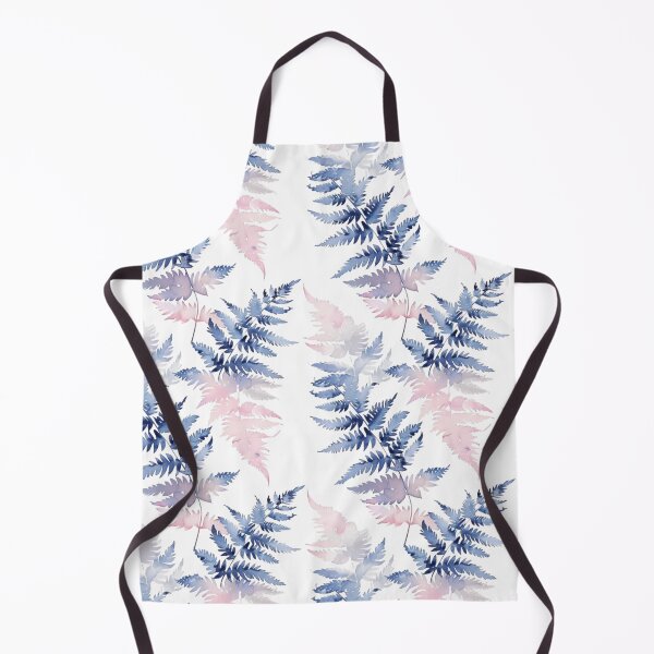 Item preview, Fern leaf ,design in pastel turquoise and pink. Makes fern leaves look classic, beautiful and smooth. designed and sold by Icon-Network.