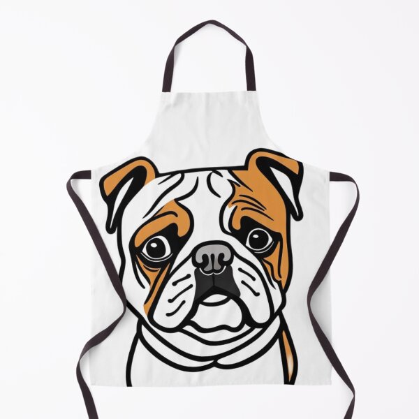 Artikelvorschau, Niedlicher Mops-Welpe, der minimalistische Bulldoggen-Illustration Puglife zeichnet entworfen und verkauft von Michael Voyler.