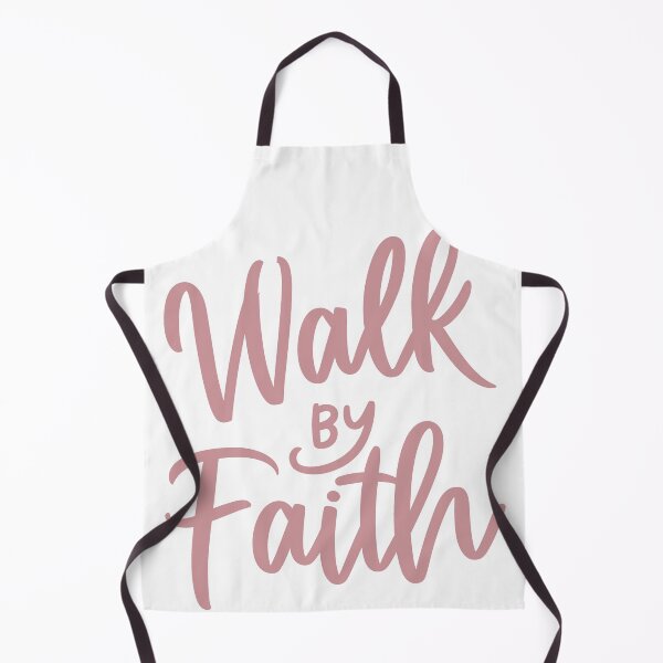 Item preview, Walk by Faith Christian Typography - 2 Corinthians 5:7 designed and sold by HahaHandlesHub.