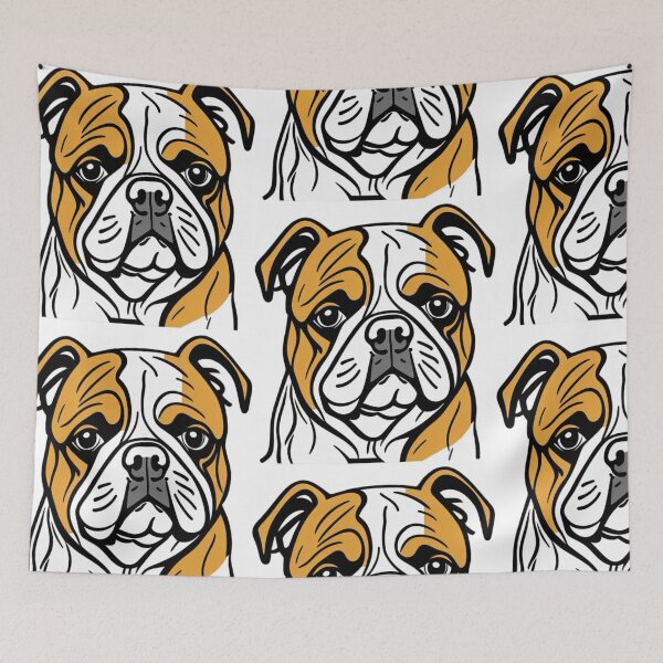 Item preview, Adorable Pug Puppy Minimalist Drawing Bulldog Illustration Puglife  designed and sold by Michael Voyler.