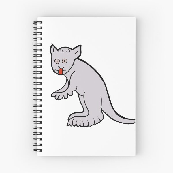 Item preview, Cute kitten with tongue hanging out designed and sold by Ghinjula.