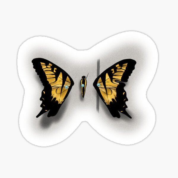 Paramore Butterfly Stickers for Sale