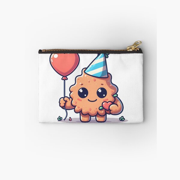Item preview, Kawaii Charming Golem With A Party Hat designed and sold by CanvasCutie.