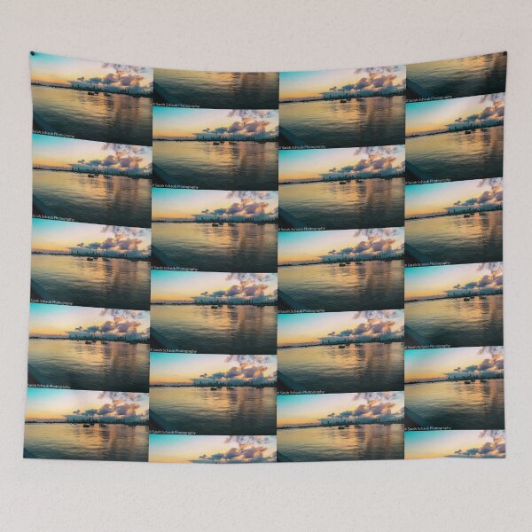 Item preview, Winter Sunset in Miami Beach, Miami - Atlantic Ocean designed and sold by S S Photography.