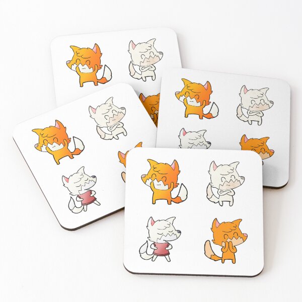 Item preview, cute little foxes happy and fun designed and sold by huape.