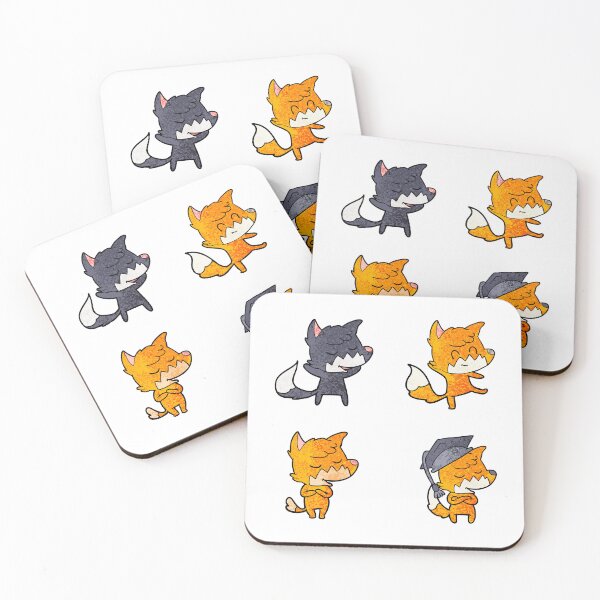 Item preview, cute little foxes happy and fun designed and sold by huape.
