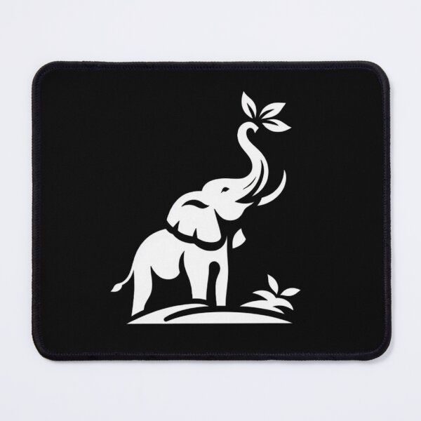 Item preview, Elephant Silhoutte, Wild Animals, Animal Silhoutte designed and sold by SnuggleSafari.
