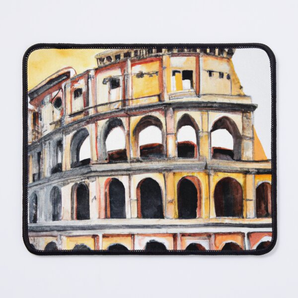Item preview, Rome Colosseum in watercolors designed and sold by ArchitecturNest.
