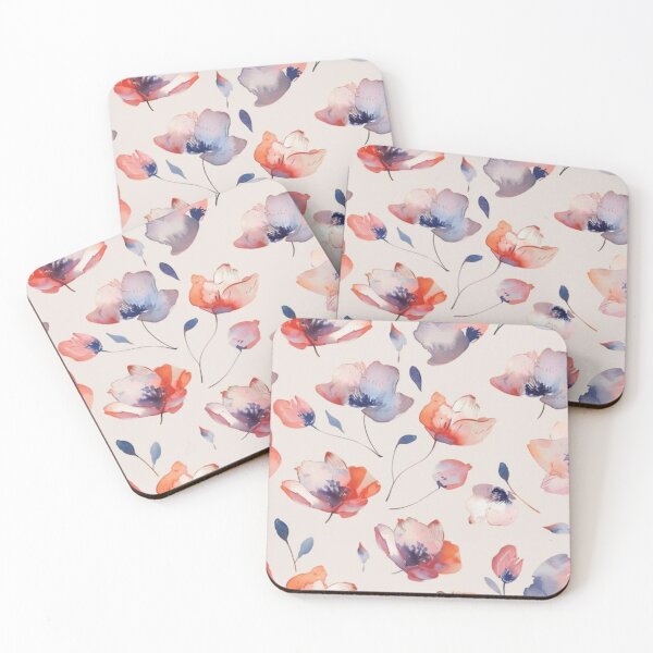 Item preview, The flowers are designed in pastel colors, minimalist style, making the flowers look beautiful, sweet, and delicate. designed and sold by Icon-Network.