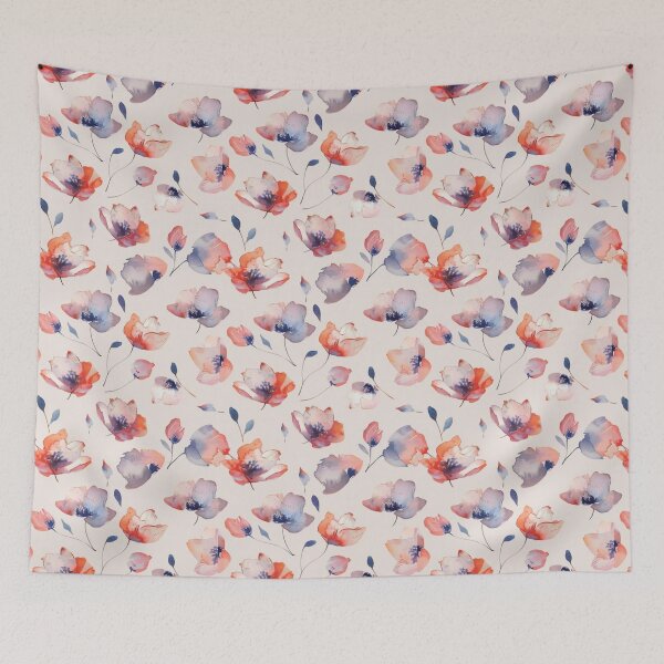 Item preview, The flowers are designed in pastel colors, minimalist style, making the flowers look beautiful, sweet, and delicate. designed and sold by Icon-Network.