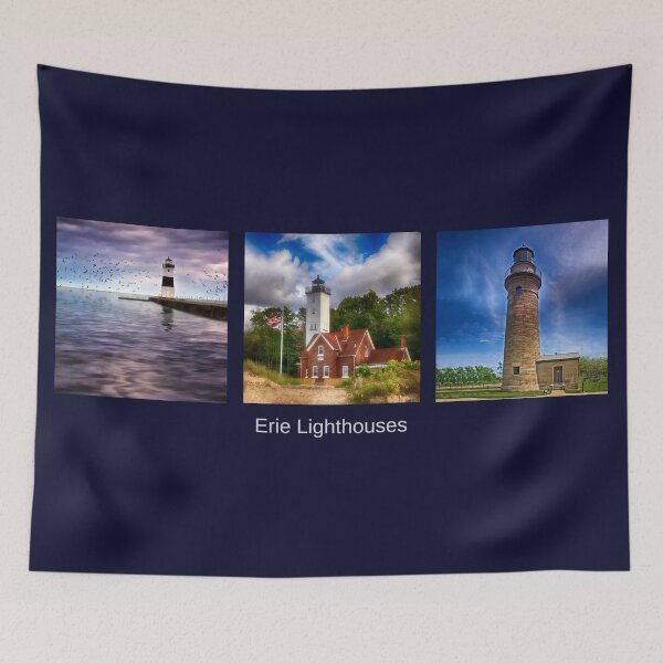Item preview, The Erie Lighthouses designed and sold by Kathy Weaver.