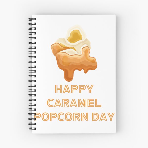 Item preview, Happy Caramel Popcorn Day designed and sold by Simo0455.