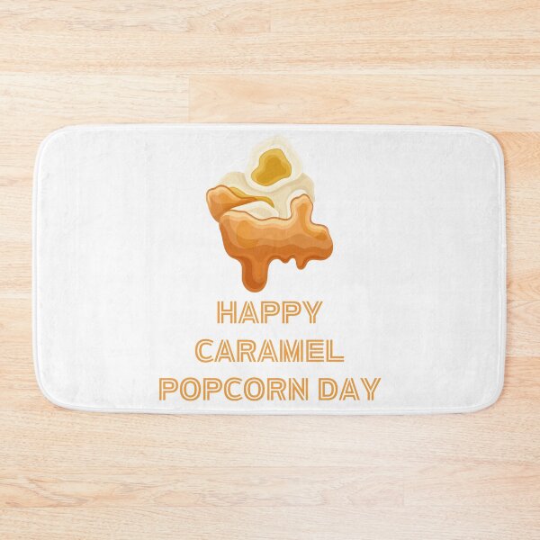 Item preview, Happy Caramel Popcorn Day designed and sold by Simo0455.