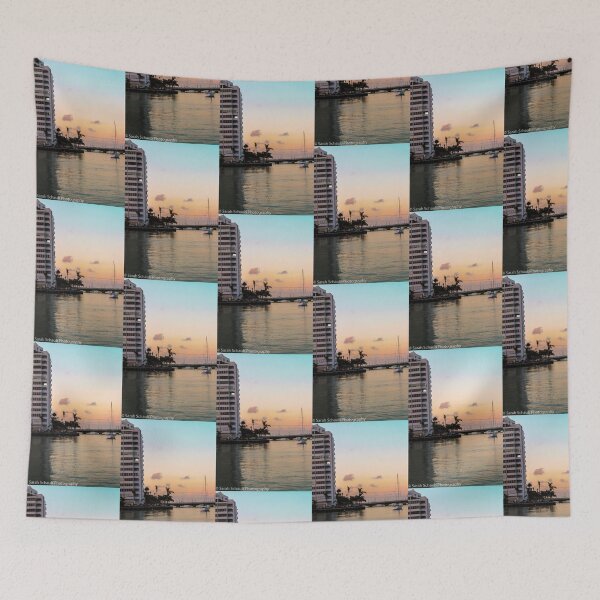 Item preview, Sunset in Miami Beach, Miami - Atlantic Ocean designed and sold by S S Photography.