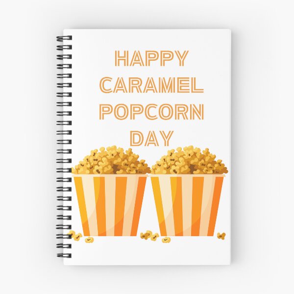 Item preview, Happy Caramel Popcorn Day designed and sold by Simo0455.