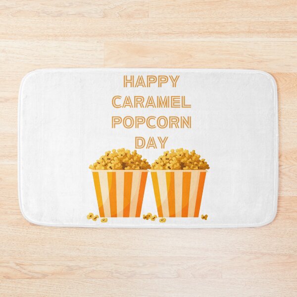 Item preview, Happy Caramel Popcorn Day designed and sold by Simo0455.