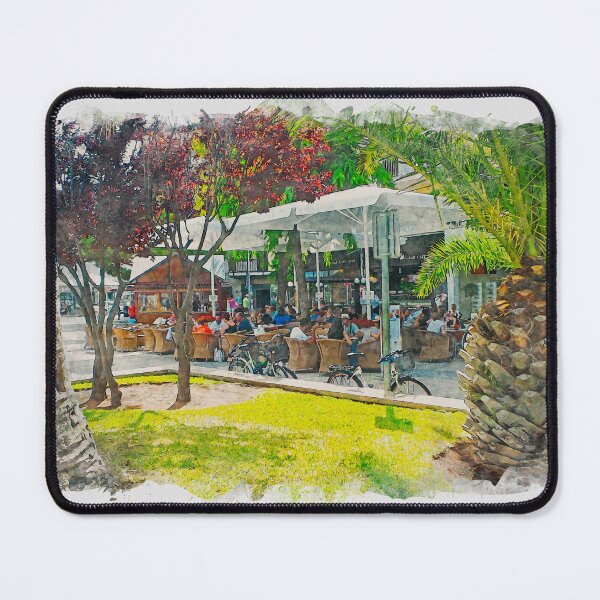 Item preview, Puerto Pollensa Mallorca Watercolour Effect designed and sold by GG WALL ART.