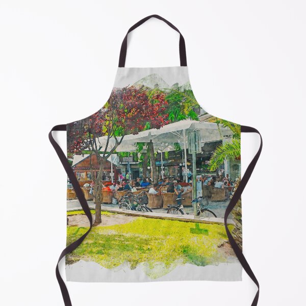 Item preview, Puerto Pollensa Mallorca Watercolour Effect designed and sold by GG WALL ART.