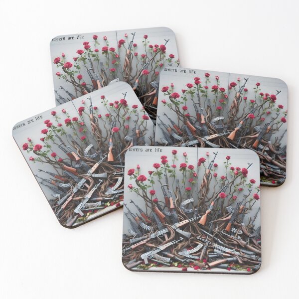 Item preview, Flowers are life designed and sold by MegasLogos.