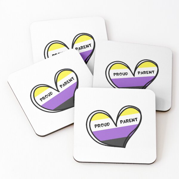 Item preview, Non-binary Proud Parent  designed and sold by BluenoseArt.