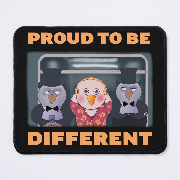 Item preview, Penguin, proud to be different - be different, be you - penguin world designed and sold by YoshiArtDesign.