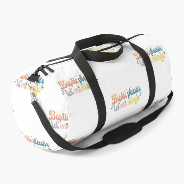 Item preview, Bestie Please Let Me Merge Funny Meme Bumper designed and sold by belladesign7.