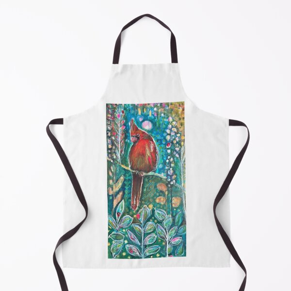 Item preview, Cardinal in the Garden designed and sold by imagineabel.