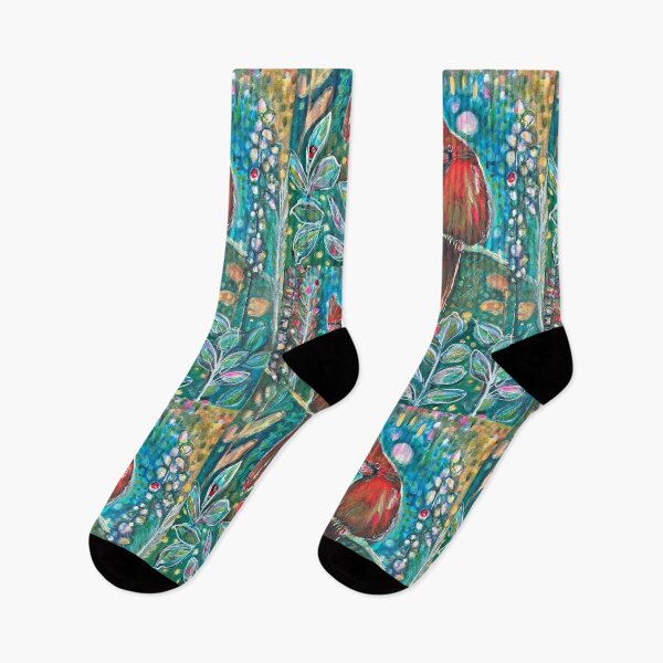 Item preview, Cardinal in the Garden designed and sold by imagineabel.
